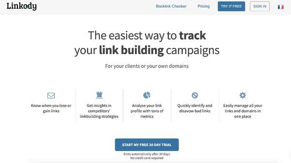 SEO Tool: Linkody